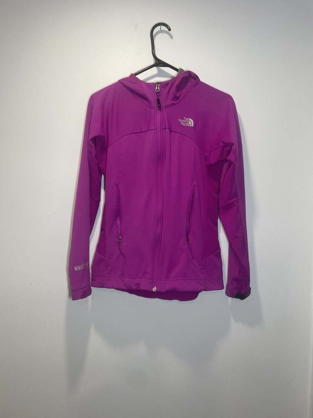 The North Face Windstopper Jacket Purple Hooded